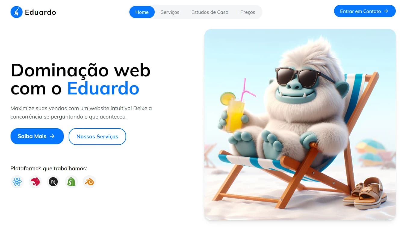 Template Institucional — project preview
